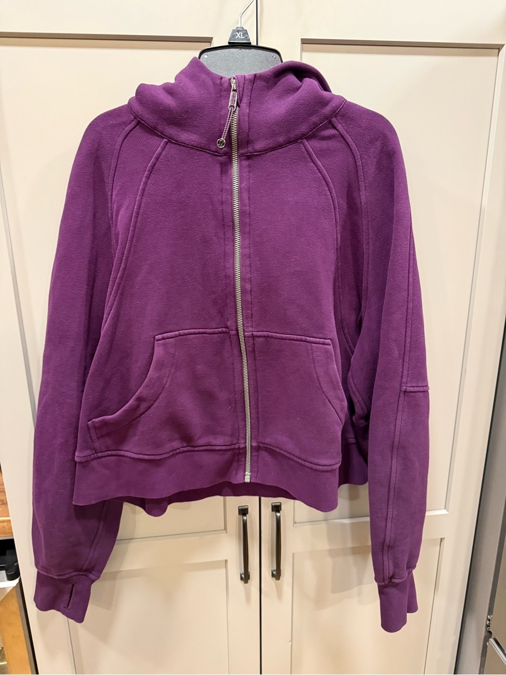 lululemon athletica Plum Full-Zip Hooded sweatshirt